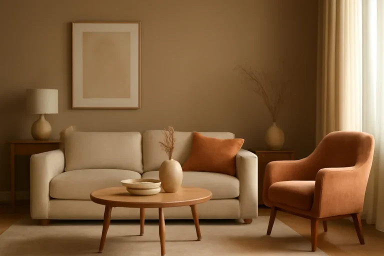 Analogous Color Scheme for Interior Design concept shown in a warm, thoughtfully layered interior.