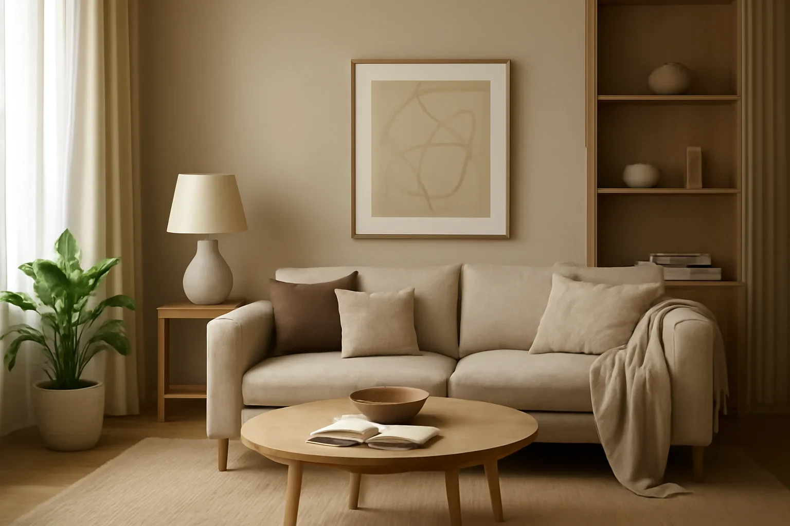Virtual Interior Design: Is It Worth It? concept shown in a warm, thoughtfully layered interior.