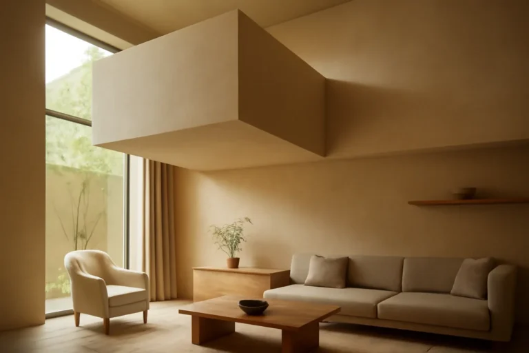 What Is Cantilever Architecture? concept shown in a warm, thoughtfully layered interior.