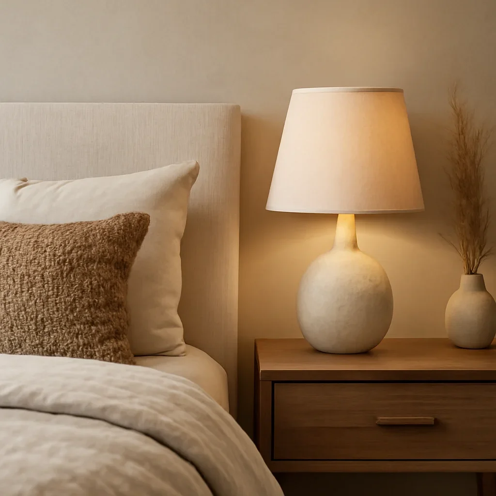 Close-up interior styling details that reflect the finish and mood of virtual interior design.